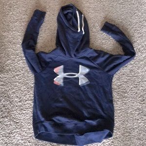 Under Armour Women’s Hooded Sweatshirt, Navy